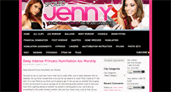 Desktop Screenshot of payprincessflirtshop.com